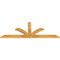 Ekena Millwork Richland Rough Sawn Timber Gable Bracket, Western Red Cedar, 72"W x 27"H x 2"D x 4"F, 9/12 Pitch GBW072X27X0204RIC00RWR - alternate 2